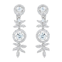 Beauvince Old Diamond Garland Suite (25.83 ct Diamonds) in 18K White Gold