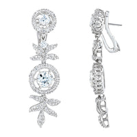 Beauvince Old Diamond Garland Suite (25.83 ct Diamonds) in 18K White Gold