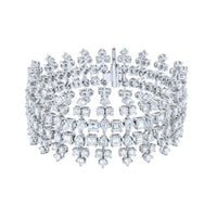 Beauvince Athena Suite (84.48 ct Diamonds) in 18K White Gold