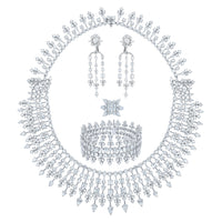 Beauvince Athena Suite (84.48 ct Diamonds) in 18K White Gold