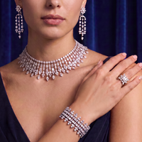 Beauvince Athena Suite (84.48 ct Diamonds) in 18K White Gold