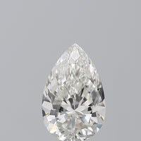Beauvince Reem Pear Shape 3 Stone Engagement Ring (3.01 ct HVS1 GIA Diamond)