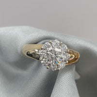 Flora Engagement Ring (1.75 ct Diamonds) in Gold