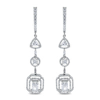 Sansa Solitaire Diamond Suite (16.62 ct Diamonds) in White Gold
