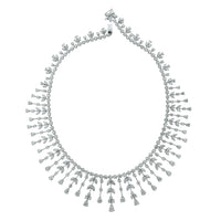Garden of Eden Diamond Necklace (25.94 ct Diamonds) in White Gold