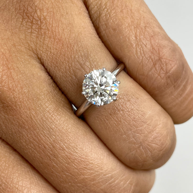 2 carat flawless diamond engagement ring Clearance