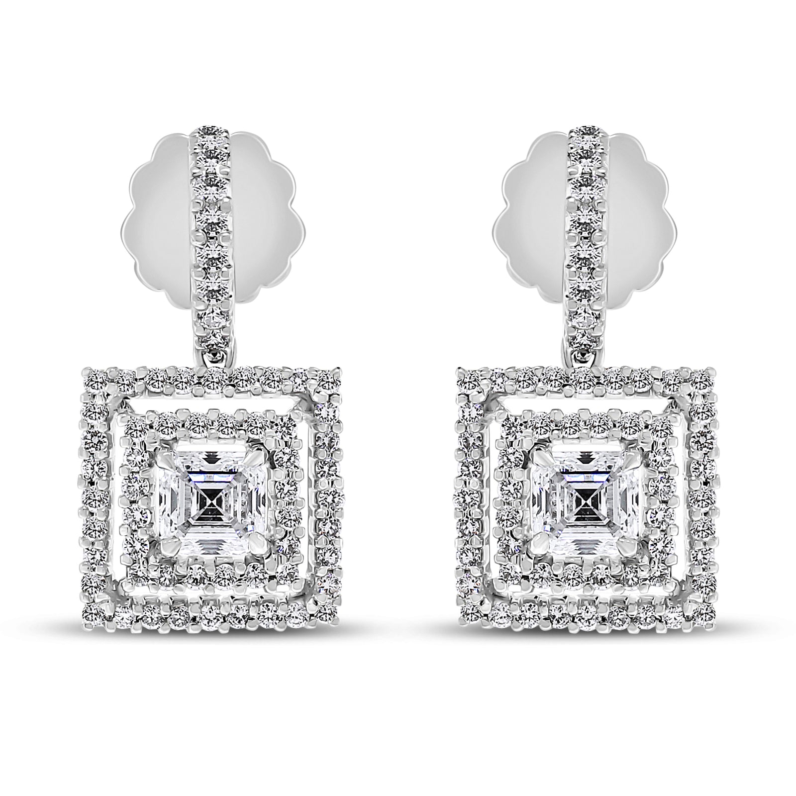 On sale Diamond earrings and pendant