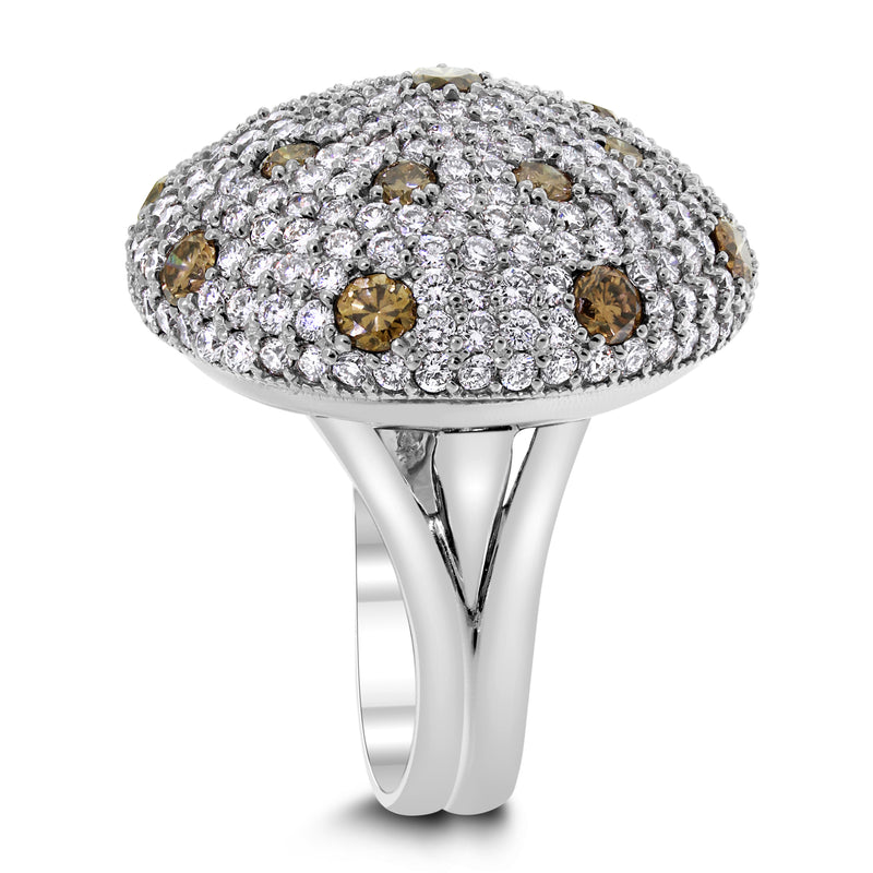 The Shrooms Diamond Ring (5.75 ct Diamonds) in White Gold