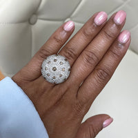 The Shrooms Diamond Ring (5.75 ct Diamonds) in White Gold