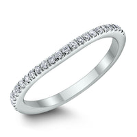 Livia Engagement Setting Bridal Set for a 1.75 ct Round (0.49 ct Diamonds) in White Gold