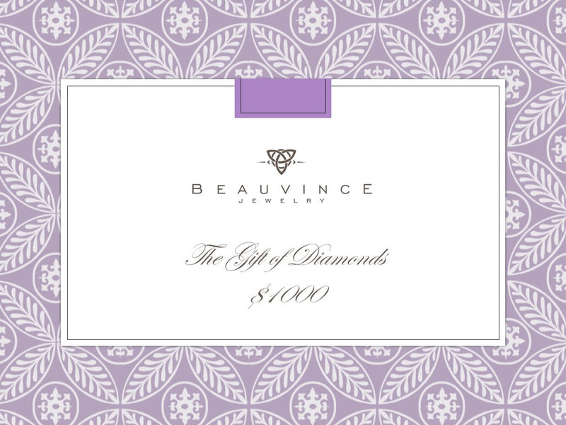Beauvince Jewelry - The Gift of Diamonds